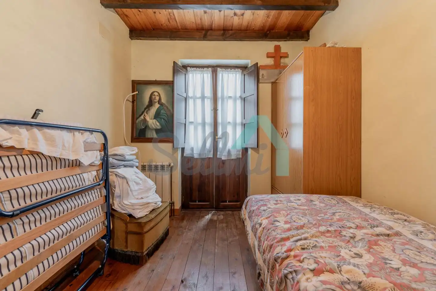 Dormitori de Casa o xalet en venda en Llanes amb Calefacció, Jardí privat i Parquet