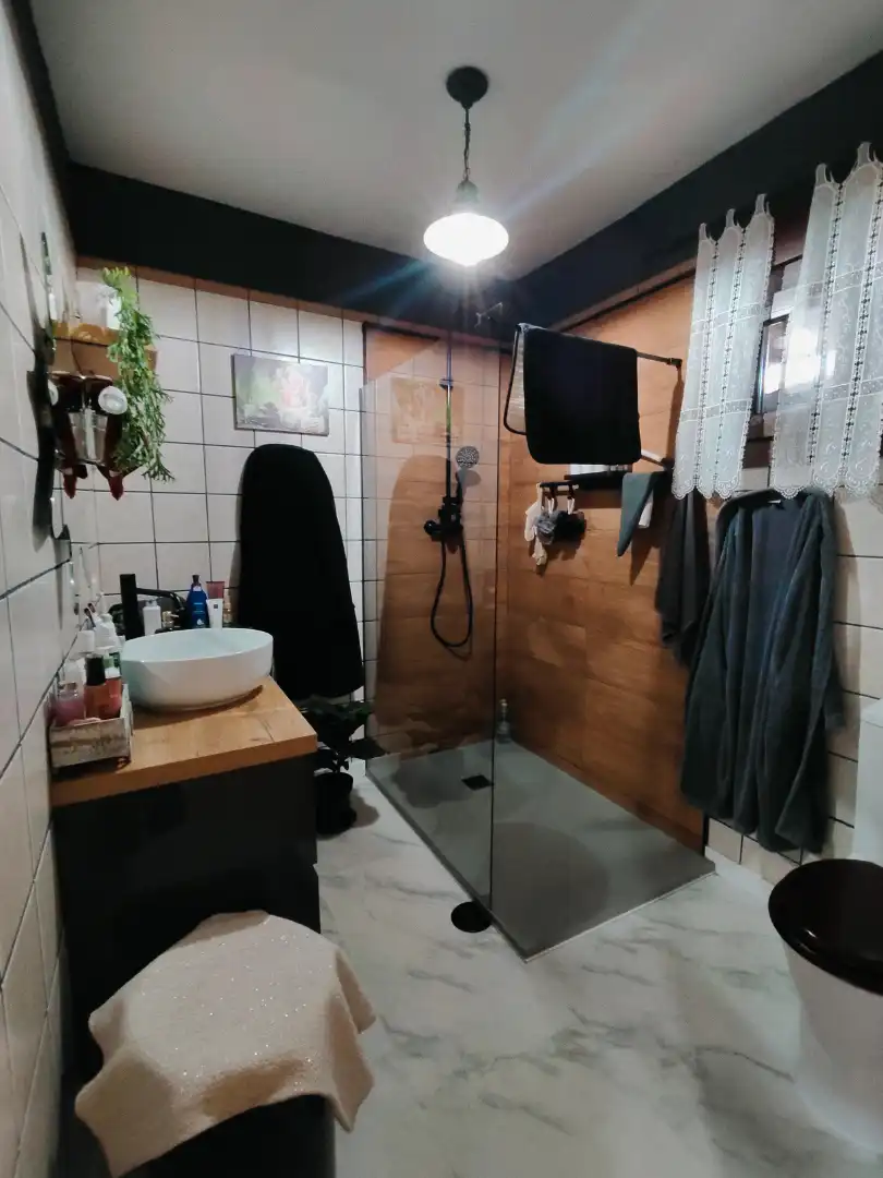 Baño de Casa o chalet de alquiler en Albacete con Calefacción, Jardín privado y Terraza