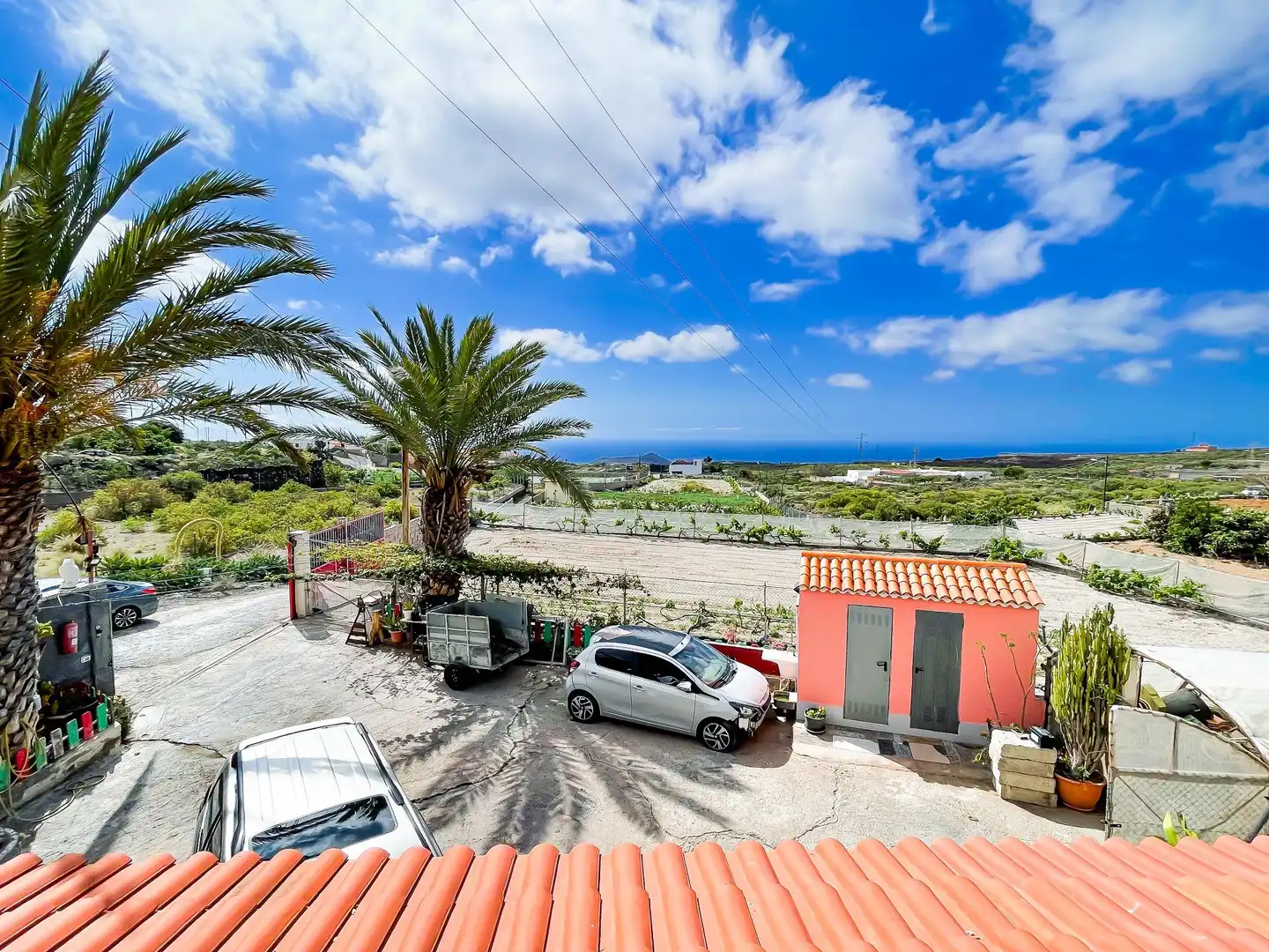 Vista exterior de Casa o chalet en venta en Granadilla de Abona con Jardín privado, Terraza y Amueblado