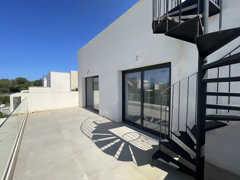 Terrasse von Haus oder Chalet zum Verkauf in Llucmajor mit Klimaanlage, Privatgarten und Terrasse