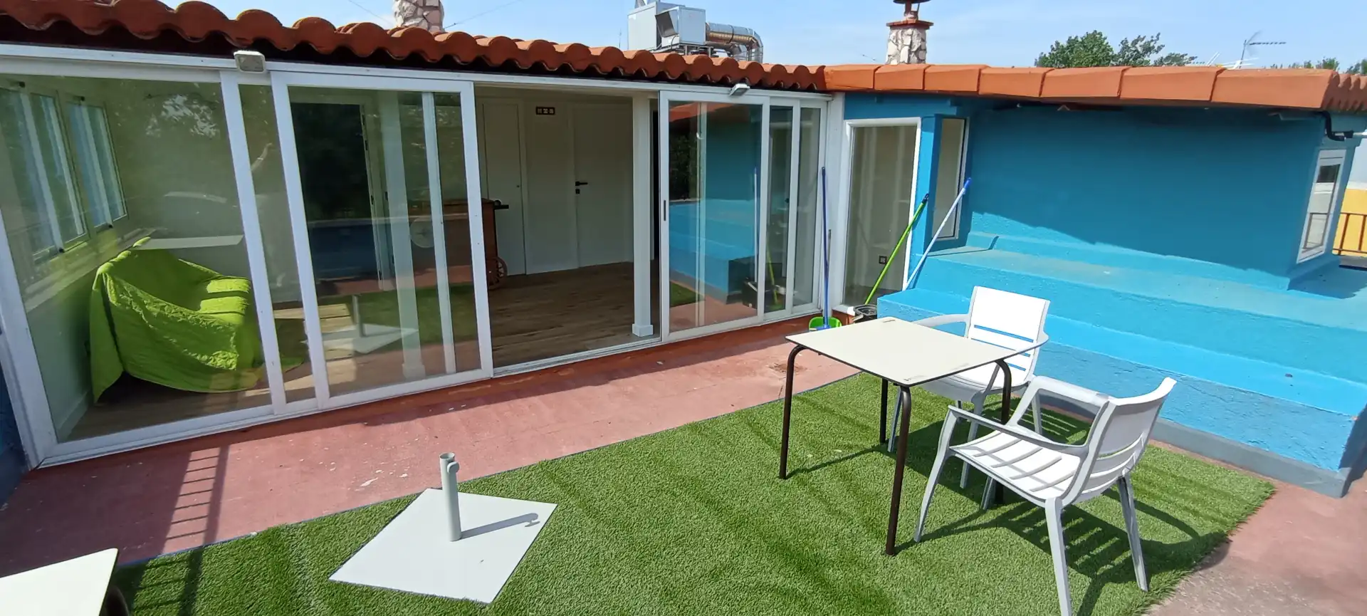 Terrassa de Casa o xalet en venda en Valladolid amb Aire condicionat, Calefacció i Jardí privat