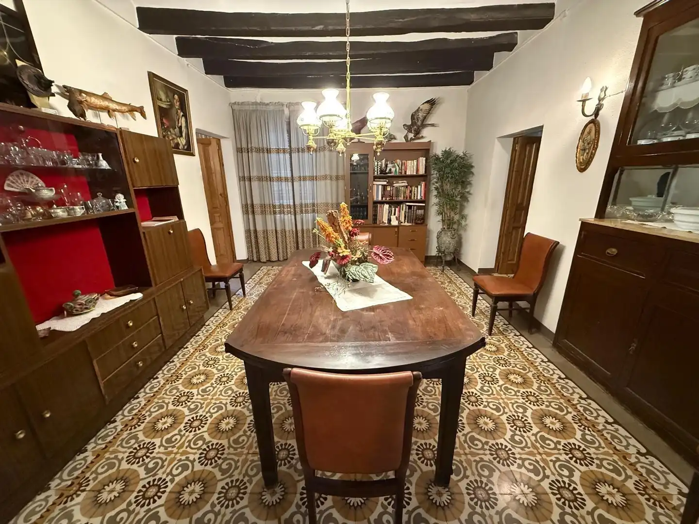 Esszimmer von Country house zum Verkauf in Sant Martí Sesgueioles mit Terrasse und Abstellraum