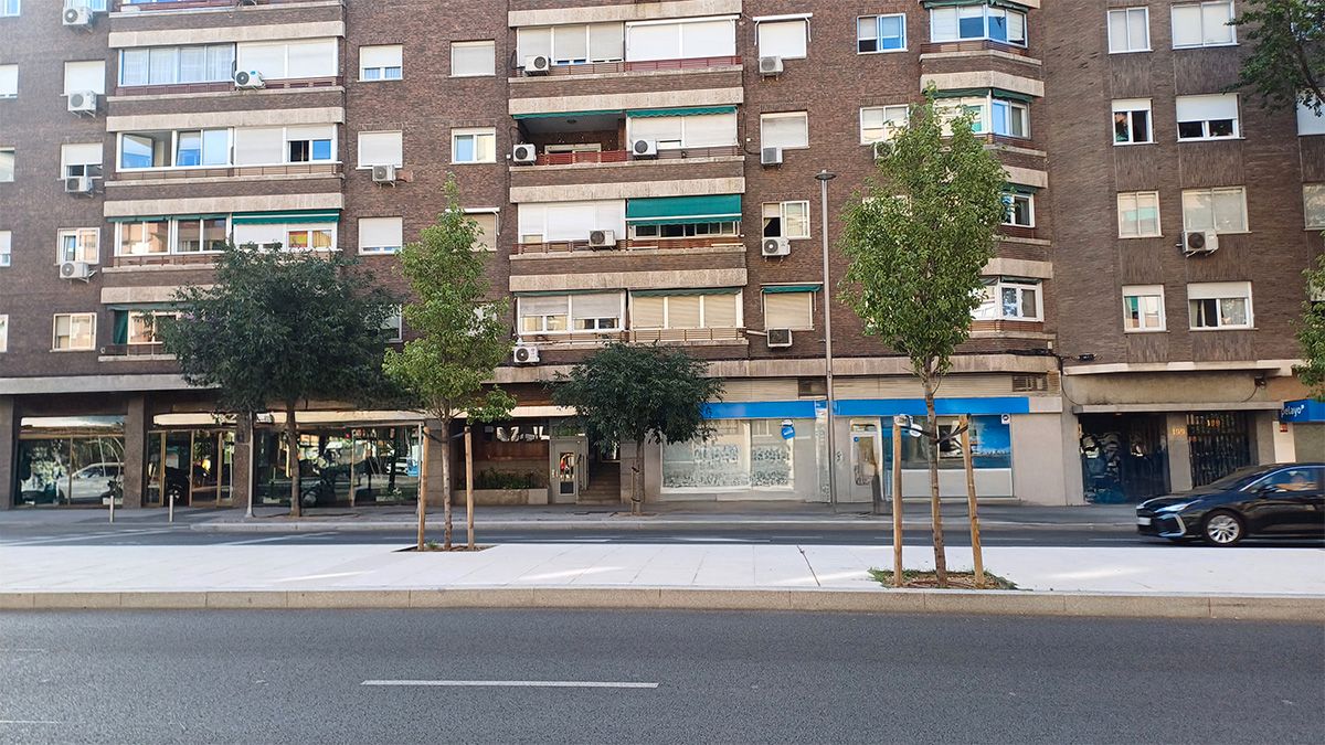 Vista exterior de Garatge en venda en  Madrid Capital