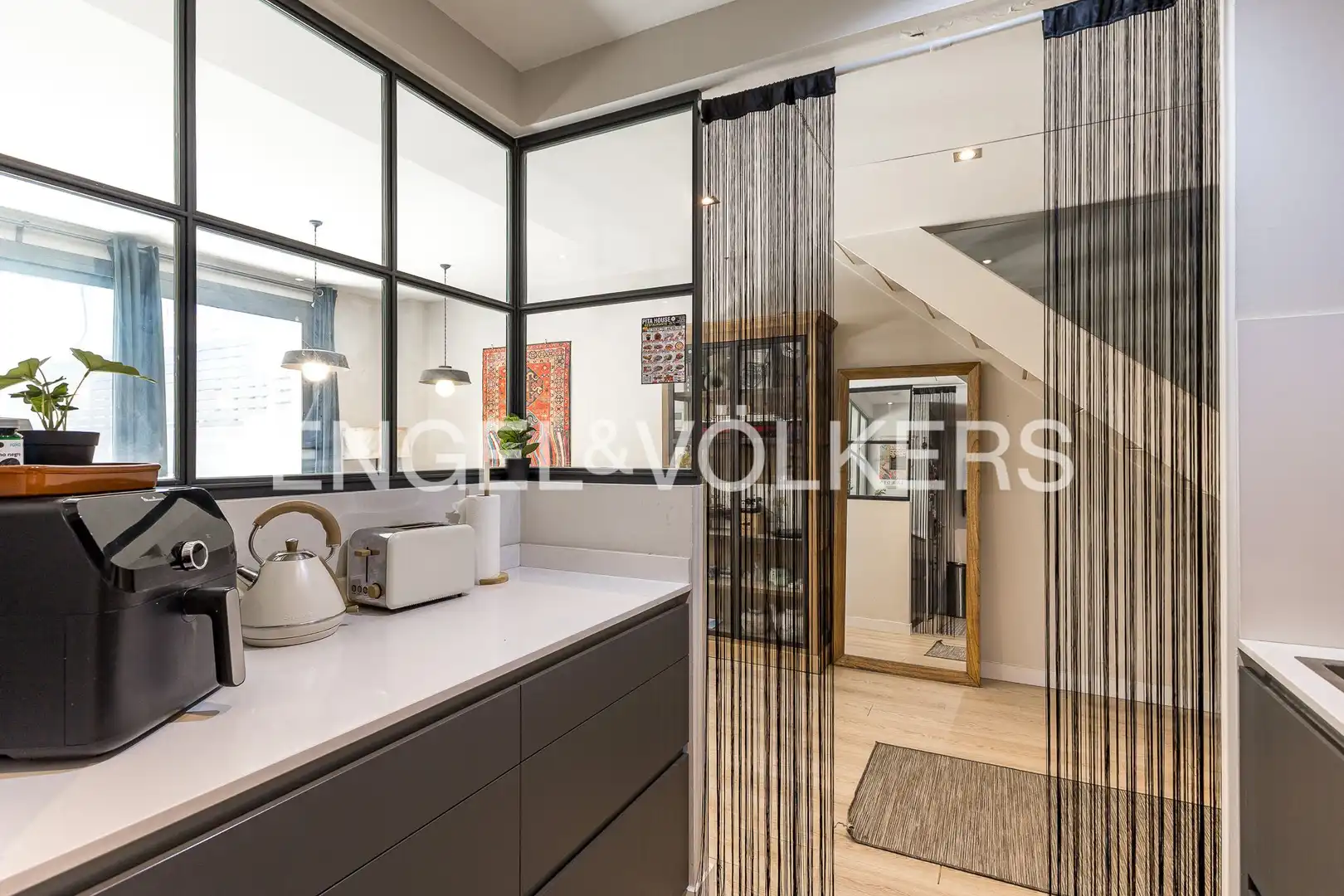 Kitchen of Duplexes for sale in Barcelona  with Air Conditioner, Heating and Terrace