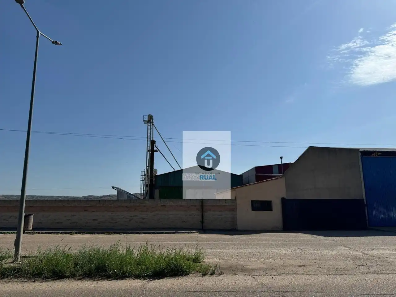 Vista exterior de Nave industrial en venta en Malpica de Tajo