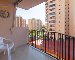 Bedroom of Flat for sale in Fuengirola  with Air Conditioner, Parquet flooring and Terrace