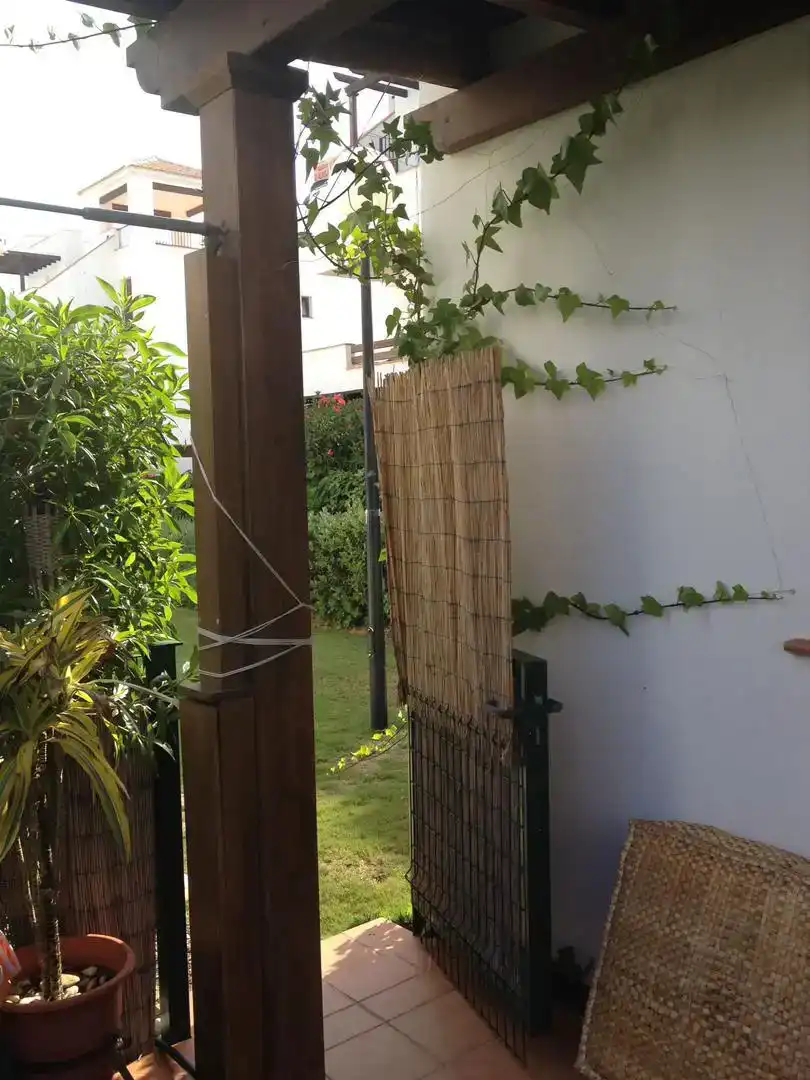 Garden of Flat for sale in Vera  with Air Conditioner, Private garden and Swimming Pool
