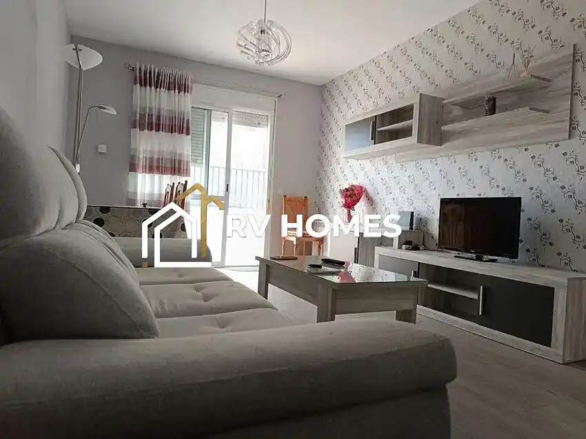 Wohnzimmer von Einfamilien-Reihenhaus zur Miete in Cáceres mit Heizung, Terrasse und Möbliert