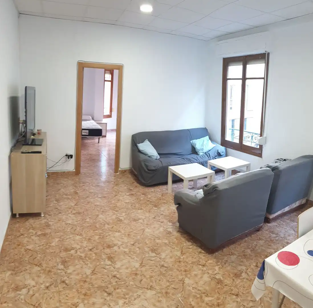 Living room of Flat for rent in Murcia  with Air Conditioner, Heating and Private garden
