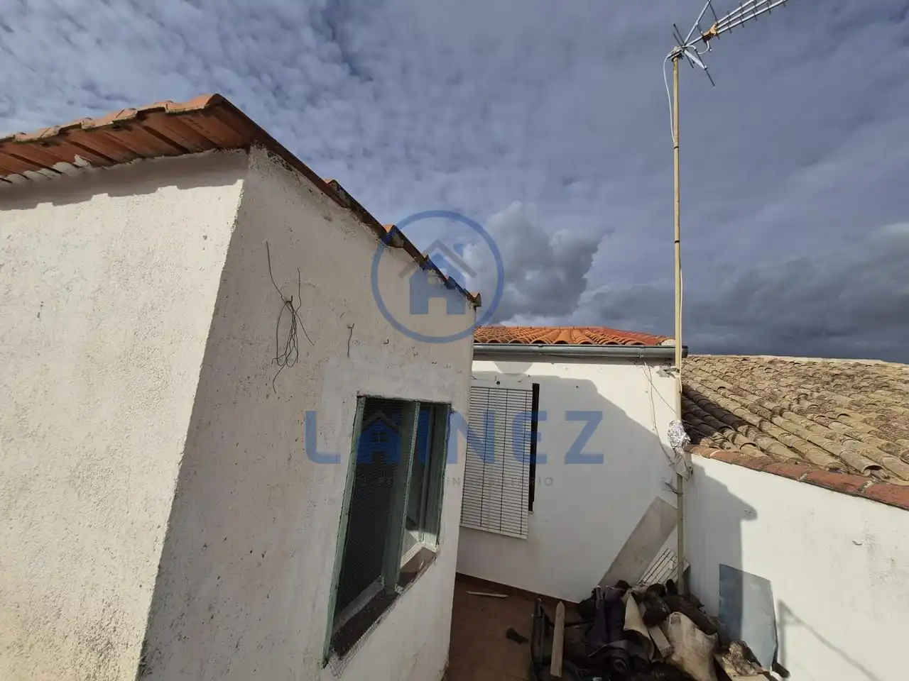 Vista exterior de Casa o chalet en venta en Belmez con Aire acondicionado, Jardín privado y Terraza