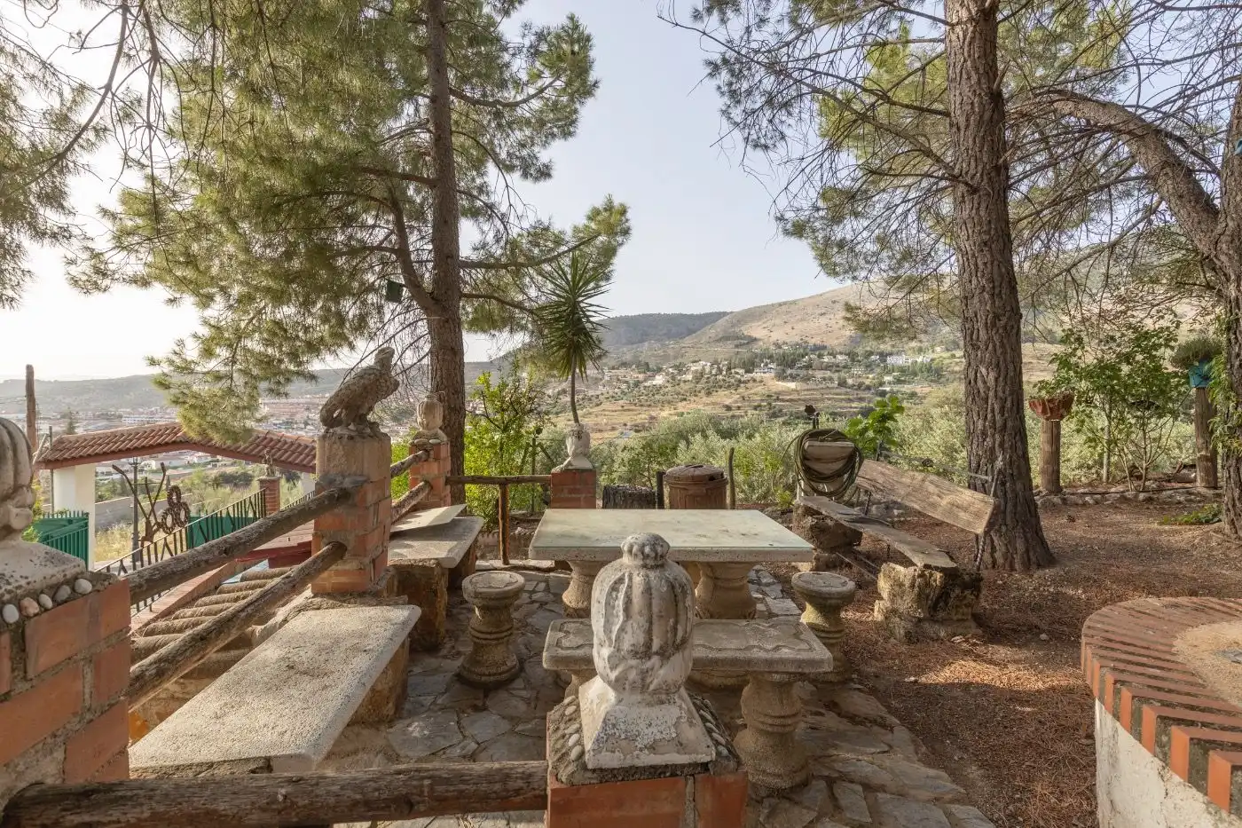 Garten von Haus oder Chalet zum Verkauf in Víznar mit Klimaanlage, Heizung und Privatgarten