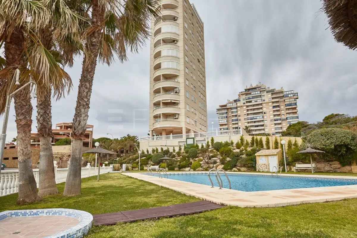 Exterior view of Apartments for rent in El Campello  with Air Conditioner, Heating and Private garden