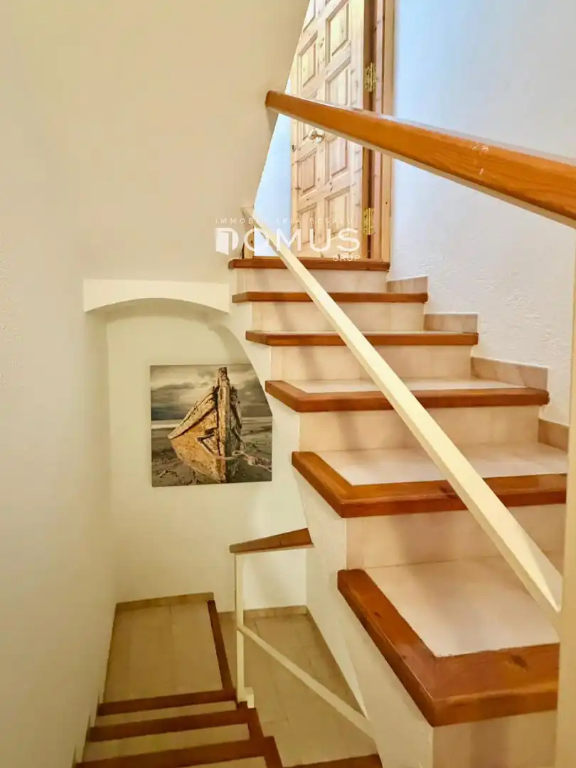 Maisonette zur Miete in L'Escala mit Klimaanlage, Heizung und Terrasse