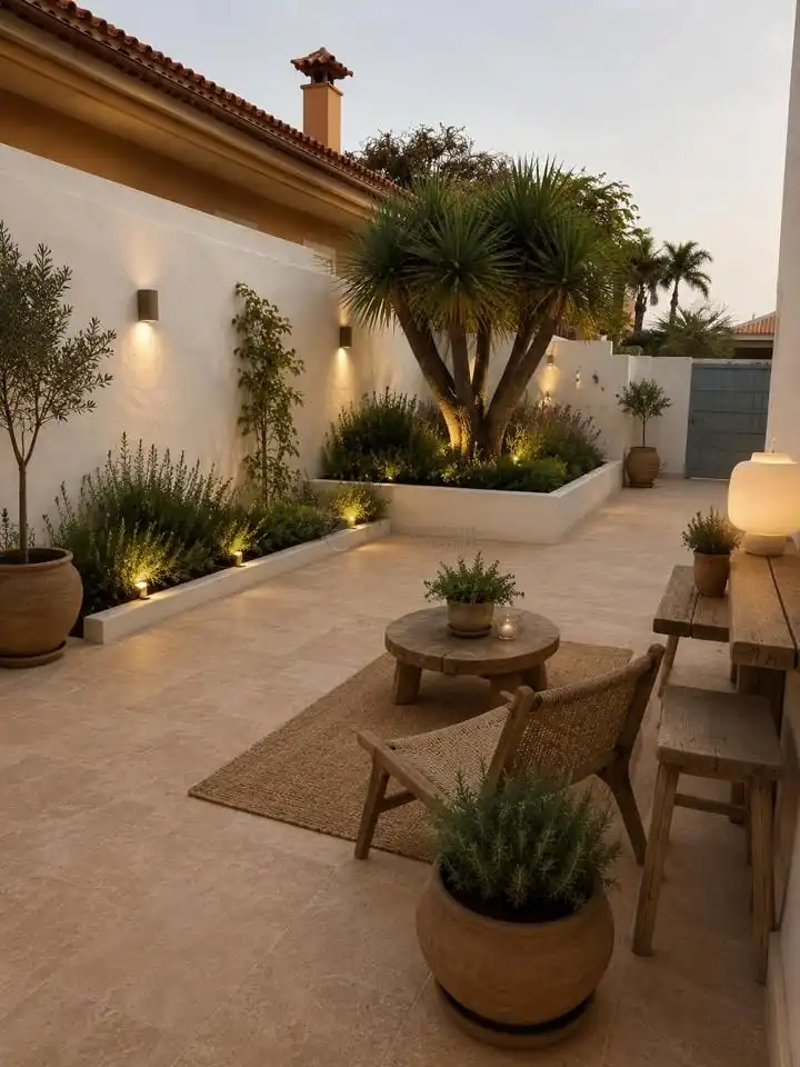 Terraza de Casa o chalet de alquiler en Arona con Jardín privado, Terraza y Piscina