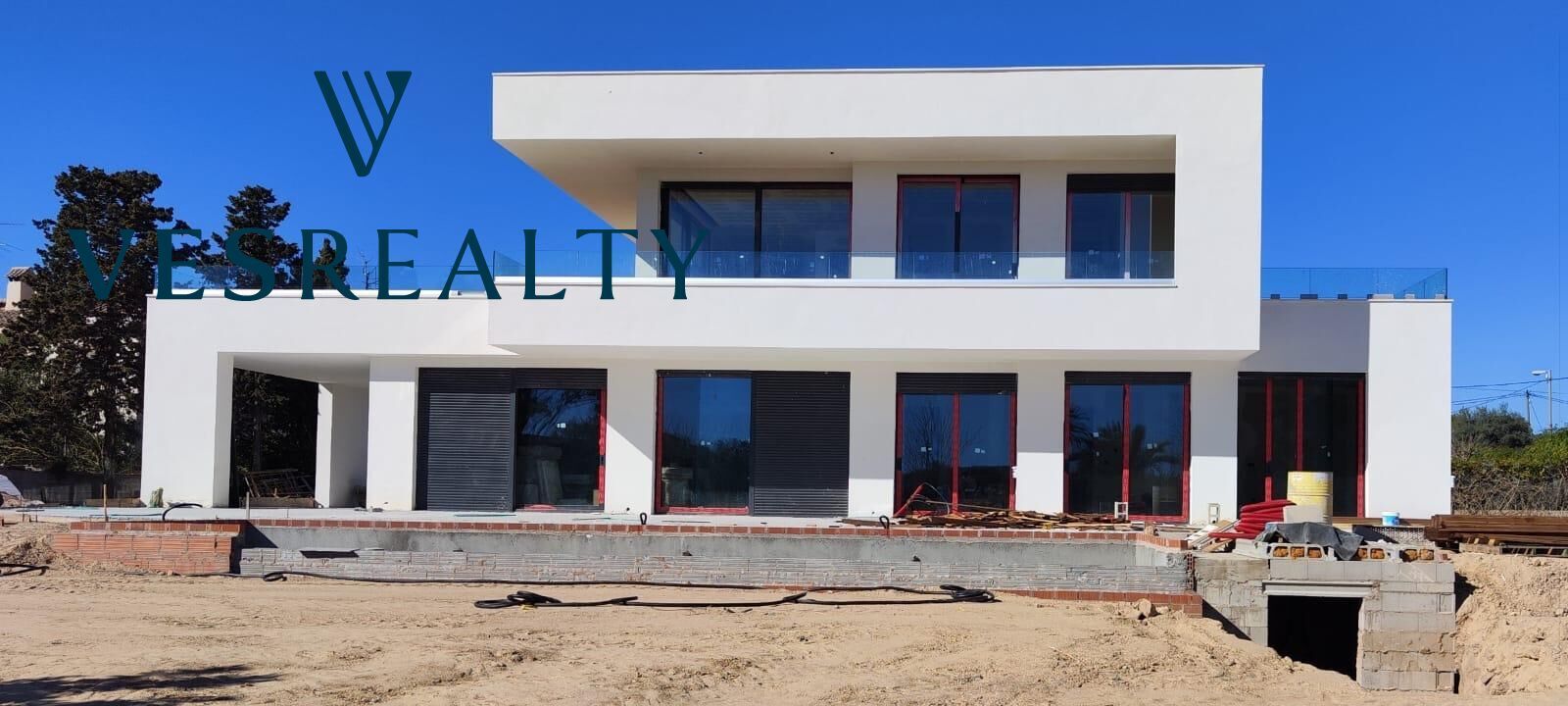 Vista exterior de Casa o xalet en venda en Alicante / Alacant amb Aire condicionat, Calefacció i Jardí privat