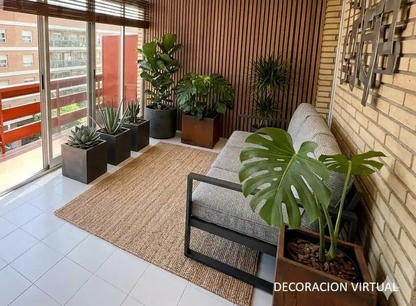 Terraza de Piso en venta en Valencia con Aire acondicionado, Calefacción y Amueblado