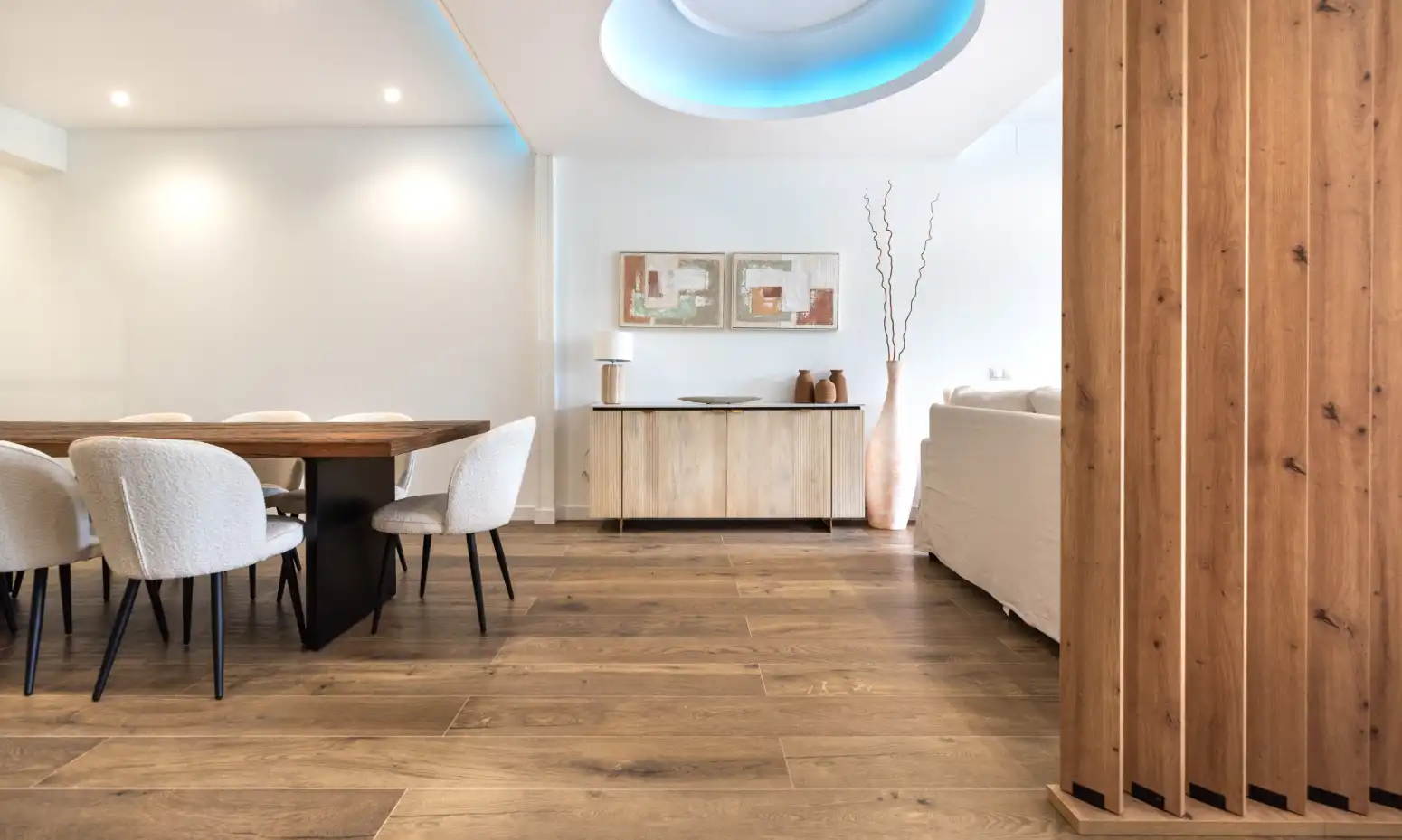 Dining room of Flat for rent in Oviedo   with Heating and Terrace