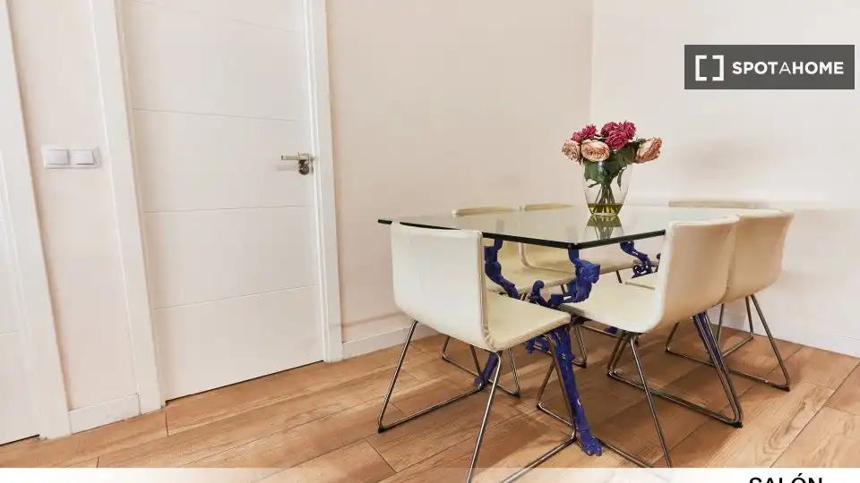 Esszimmer von Wohnung zur untervermieten in Sevilla mit Klimaanlage, Terrasse und Möbliert