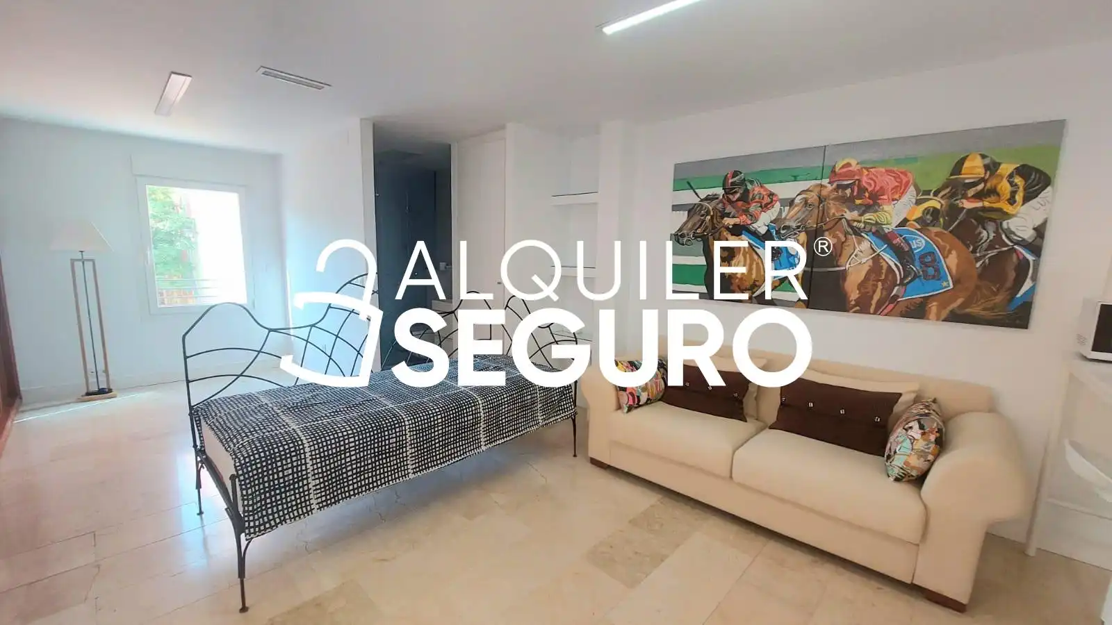 Außenansicht von Wohnung zur Miete in Madrid mit Klimaanlage und Möbliert