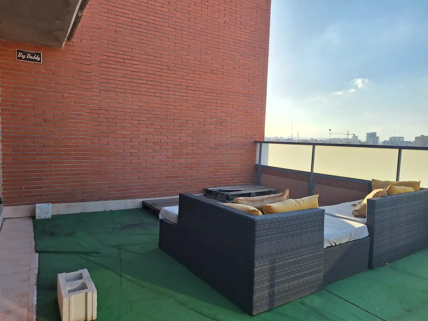 Terrasse von Dachboden zur Miete in Valencia mit Klimaanlage, Heizung und Terrasse