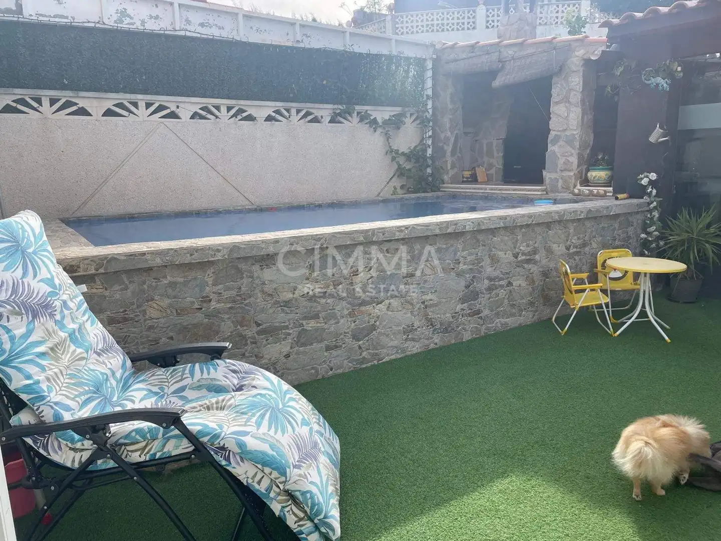 Schwimmbecken von Haus oder Chalet zum Verkauf in La Nucia mit Heizung, Privatgarten und Terrasse