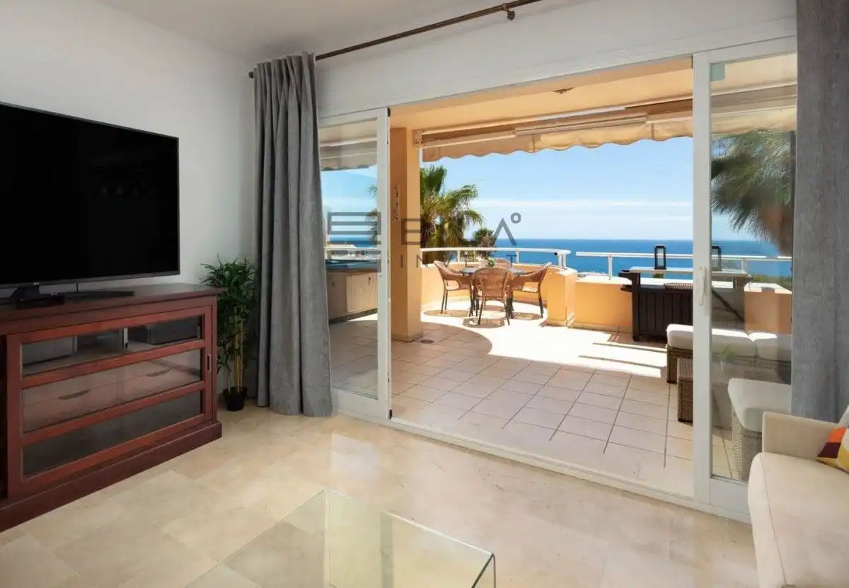 Terrace of Flat for sale in El Faro de Calaburra - Chaparral