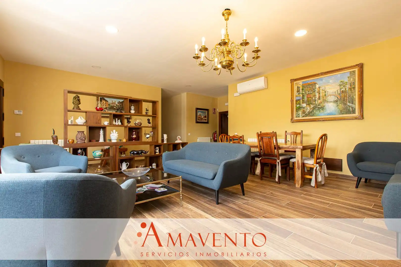 Living room of Country homes for sale in Talamanca de Jarama  with Air Conditioner, Heating and Private garden