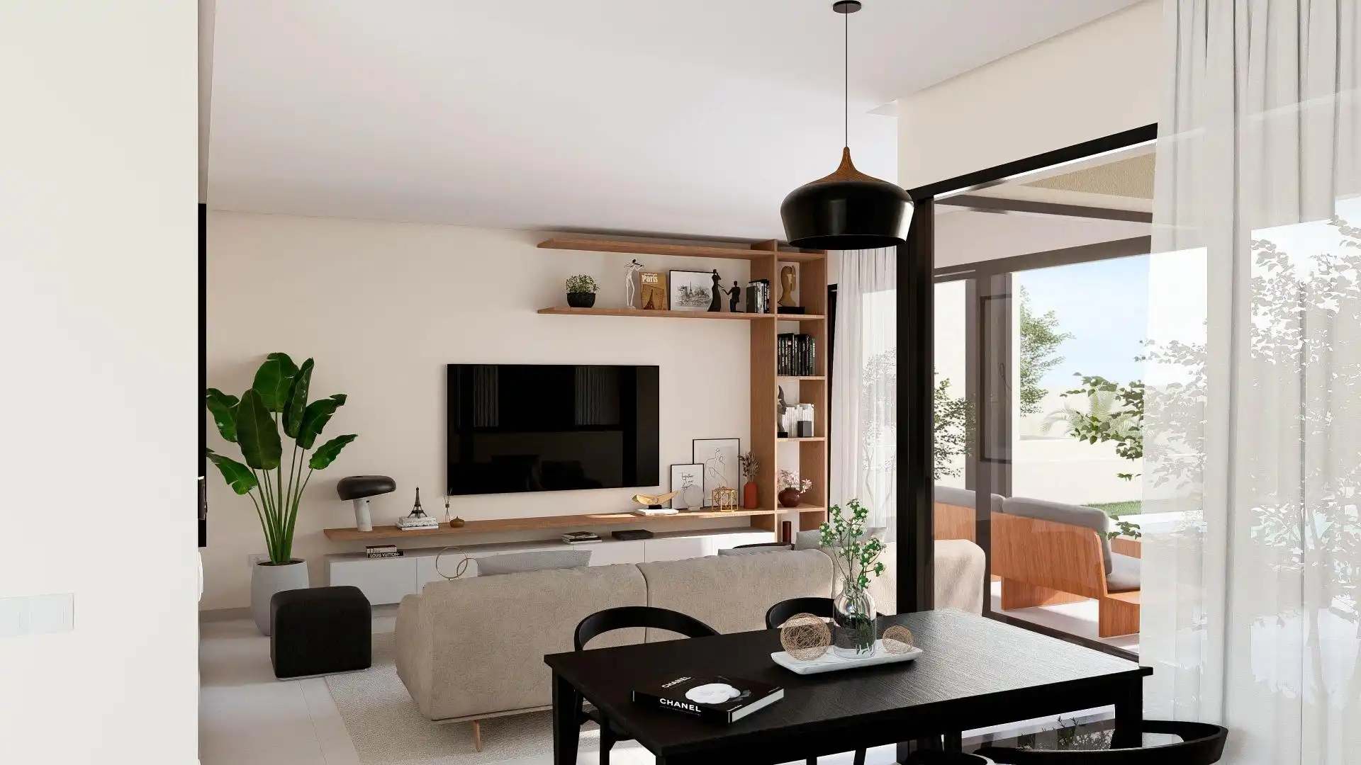 Living room of Houses for sale in Murcia  with Air Conditioner, Heating and Private garden