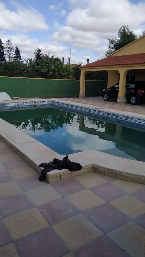 Piscina de Casa o chalet en venta en Albacete con Aire acondicionado, Calefacción y Jardín privado