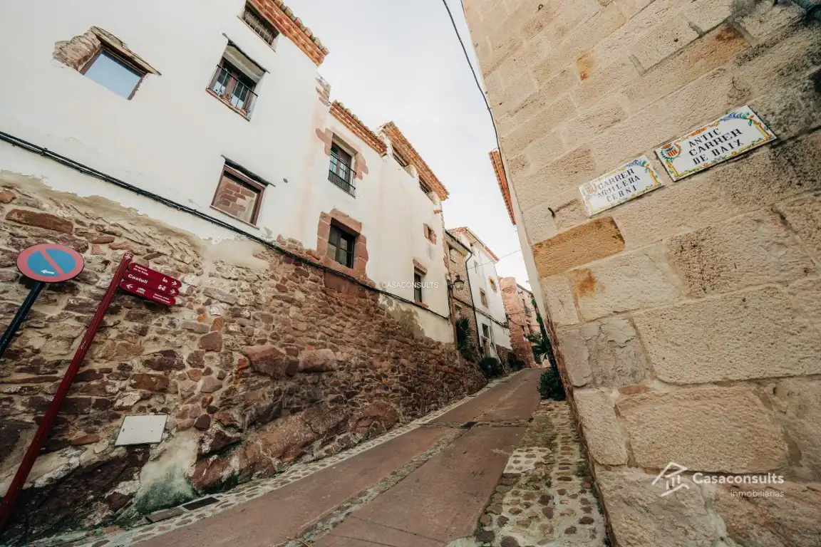 Exterior view of Houses for sale in Vilafamés  with Air Conditioner, Heating and Terrace
