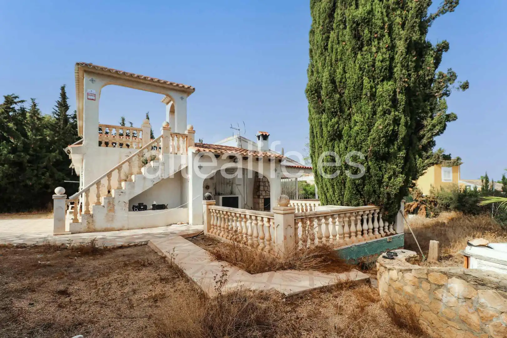 Vista exterior de Casa o chalet en venta en La Nucia con Aire acondicionado, Jardín privado y Terraza