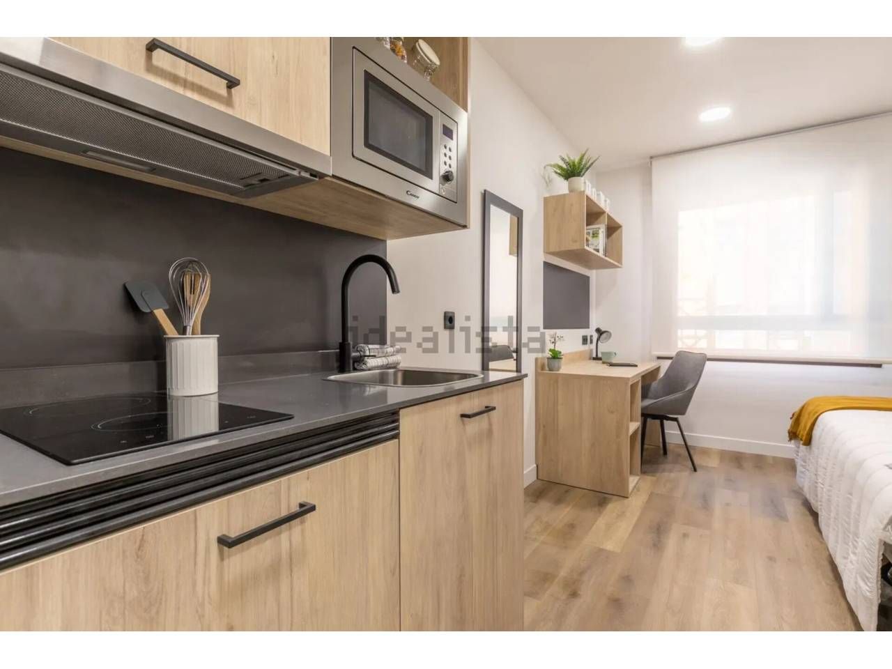 Cocina de Estudio en venta en  Barcelona Capital con Parquet y Amueblado