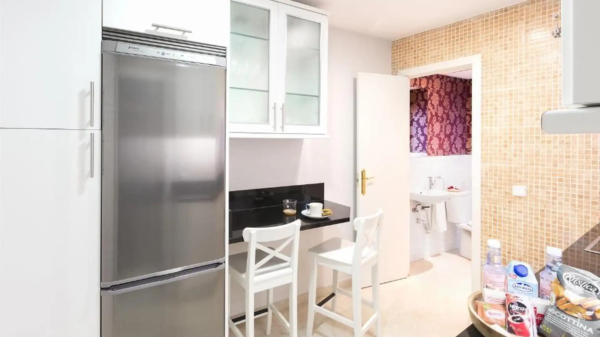 Kitchen of Study for rent in Segovia Capital  with Furnished and Pets allowed