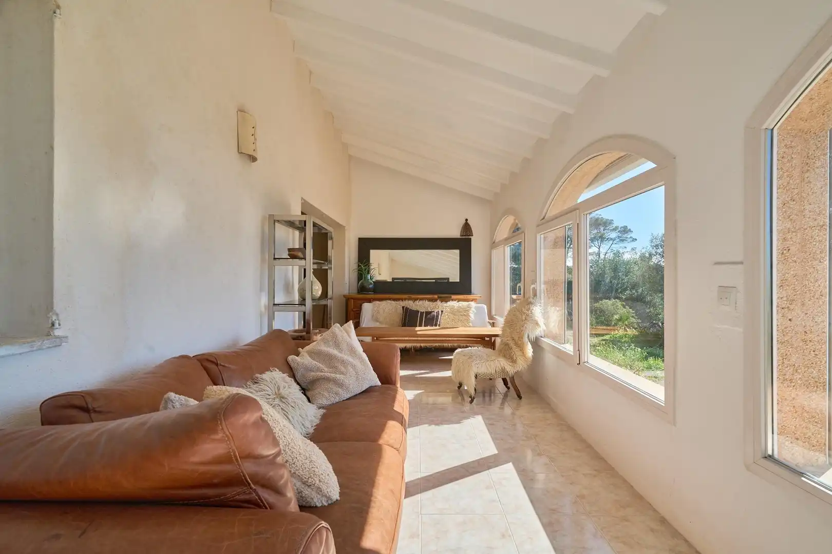 Sala d'estar de Casa o xalet en venda en Andratx amb Calefacció, Jardí privat i Traster