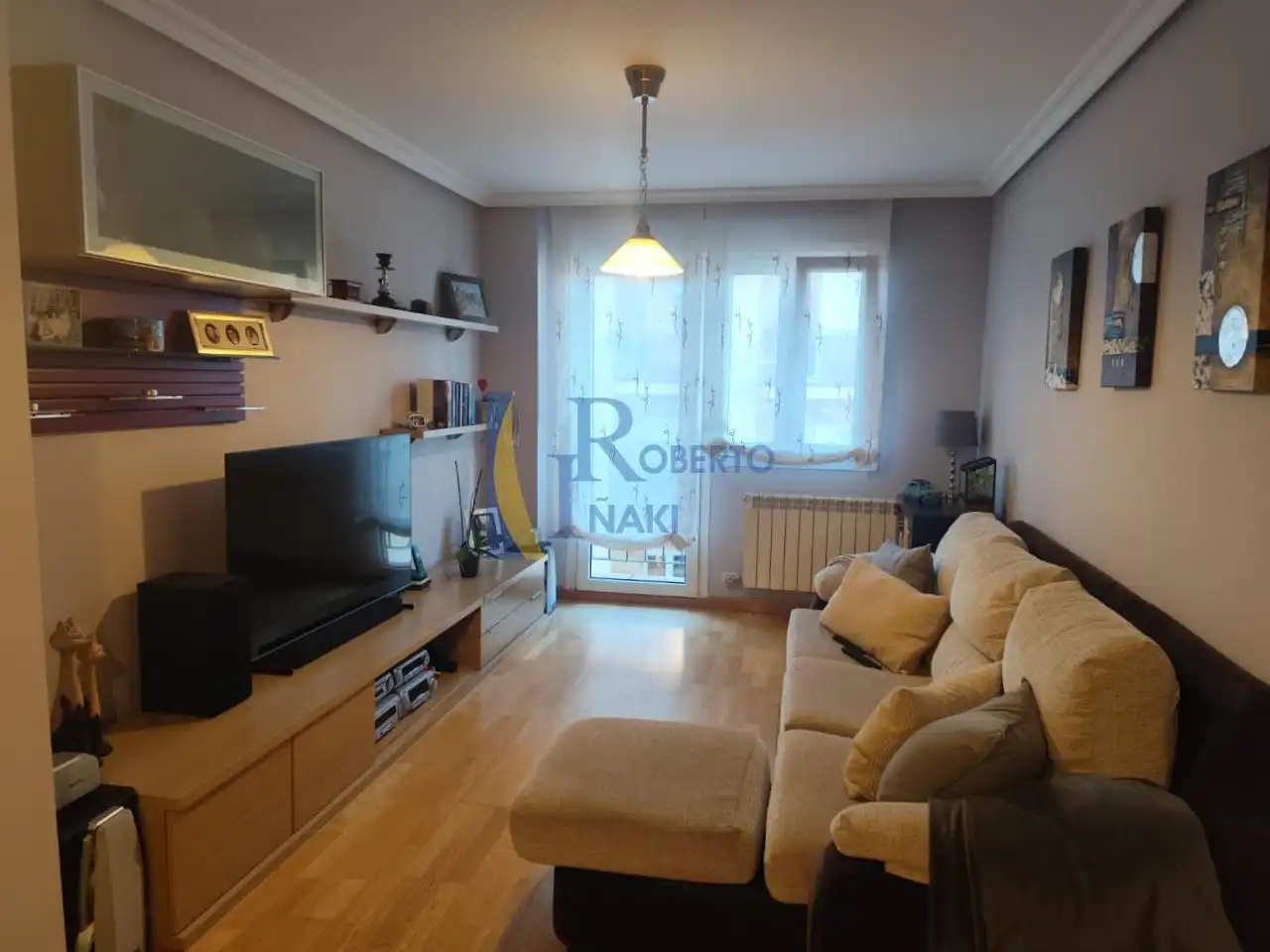 Living room of Flat for sale in Valencia de Don Juan  with Heating, Terrace and Storage room