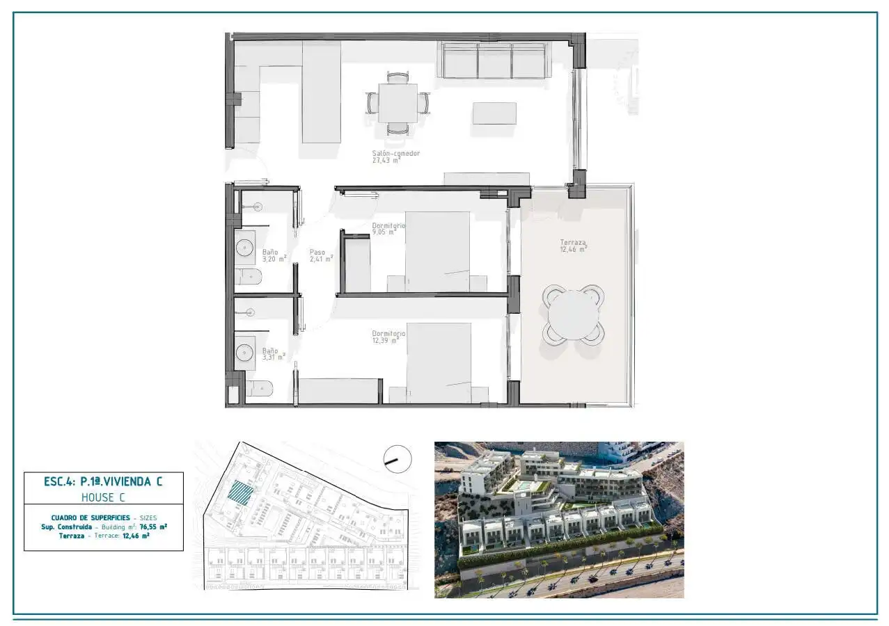 Apartament amb terrassa en venda a El Hornillo, imagen 18