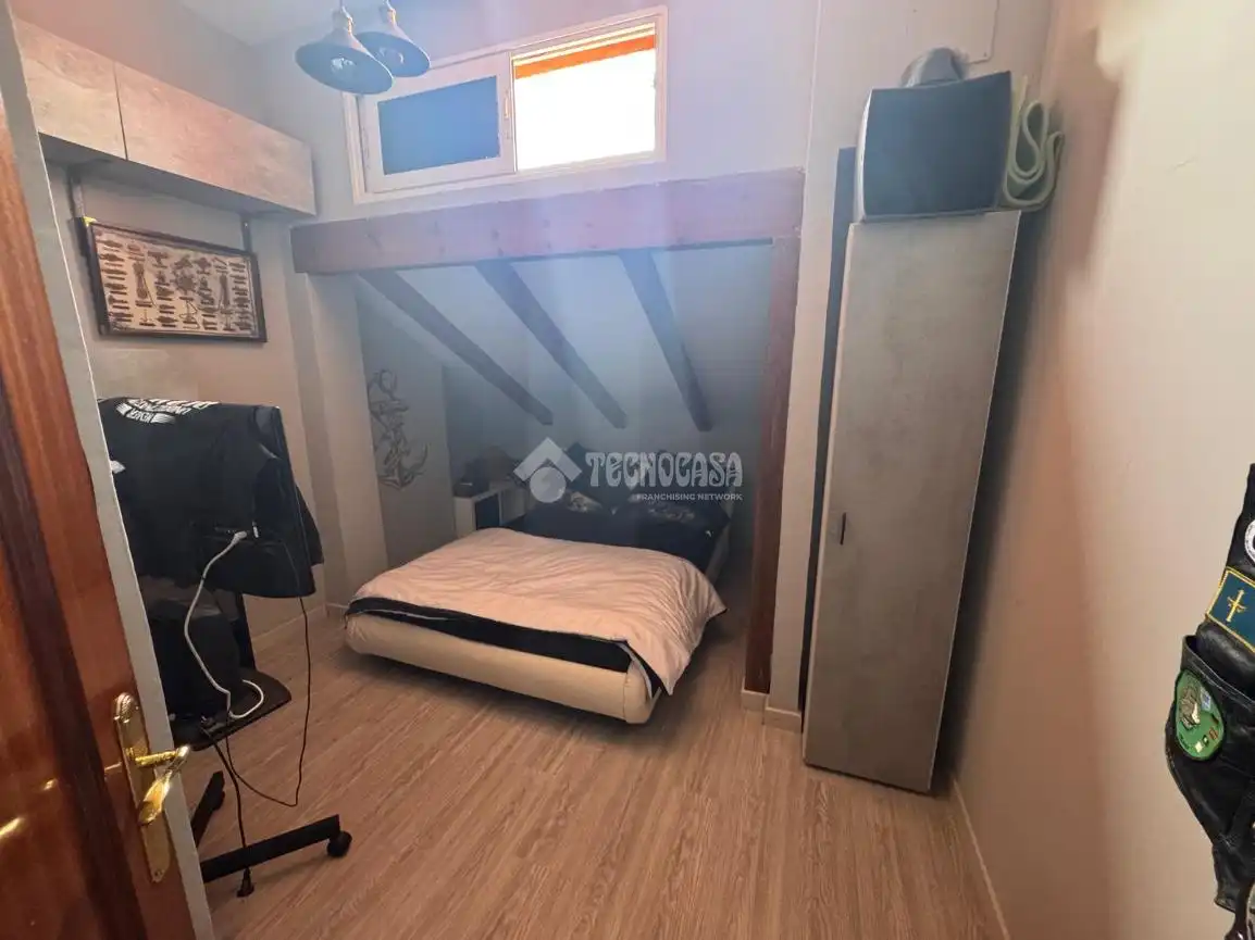 Bedroom of Flat for sale in Gijón   with Furnished