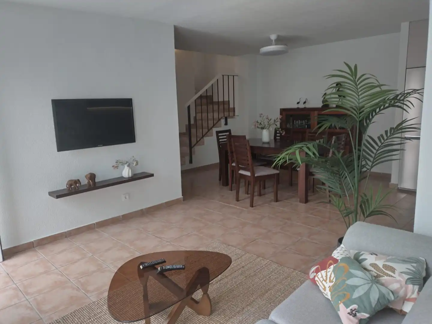 Sala de estar de Casa o chalet en venta en San Pedro del Pinatar con Aire acondicionado, Calefacción y Jardín privado