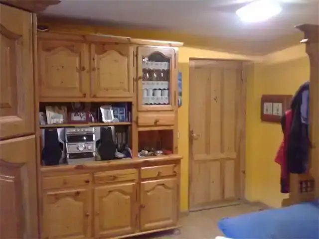 Cocina de Apartamento en venta en Riaño con Parquet, Amueblado y Horno