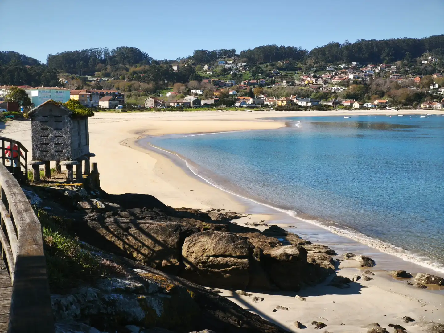 Exterior view of Commercial properties for sale in Cangas   with Air Conditioner and Furnished
