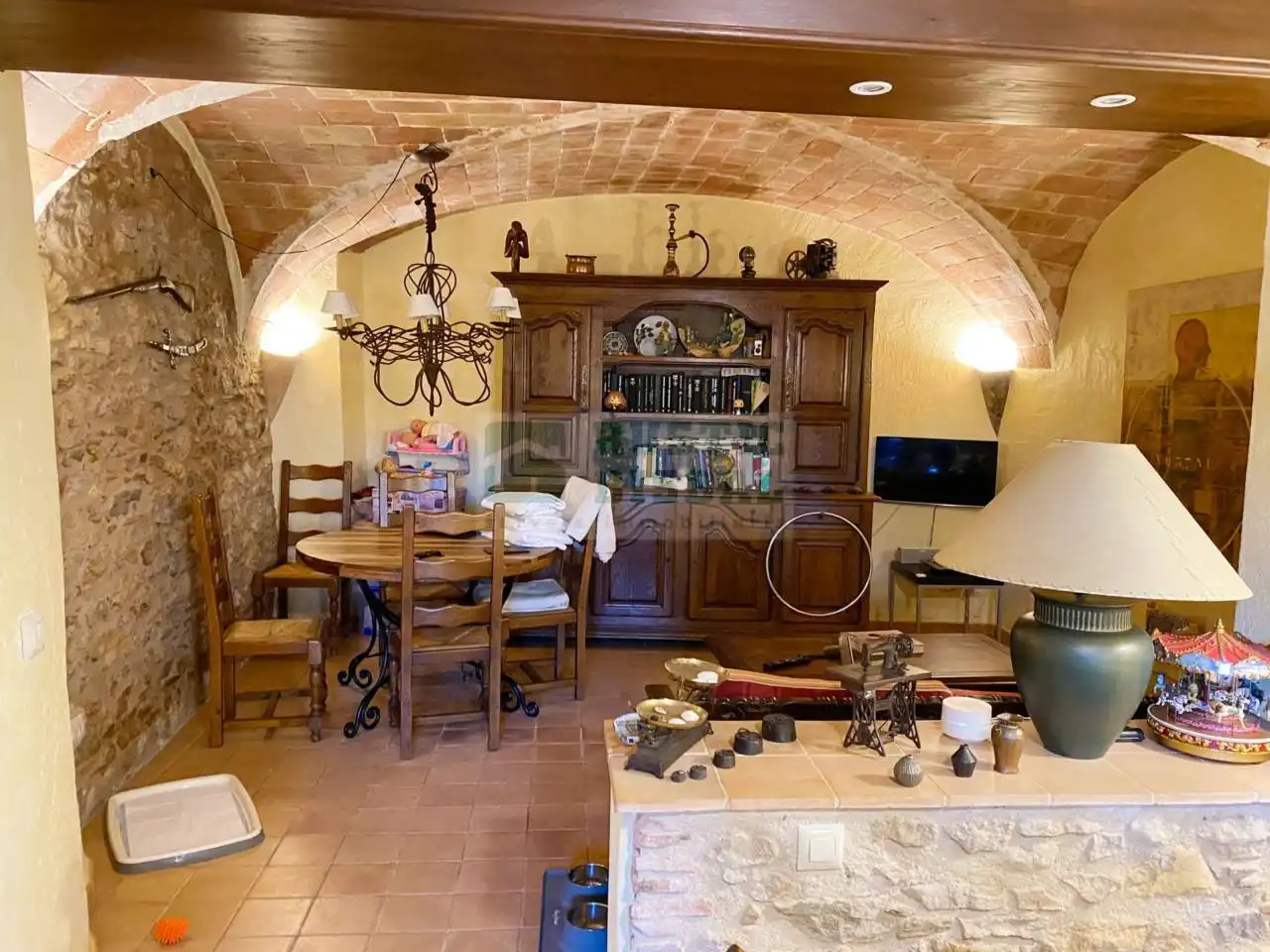 Cuina de Finca rústica en venda en Forallac amb Aire condicionat, Calefacció i Terrassa