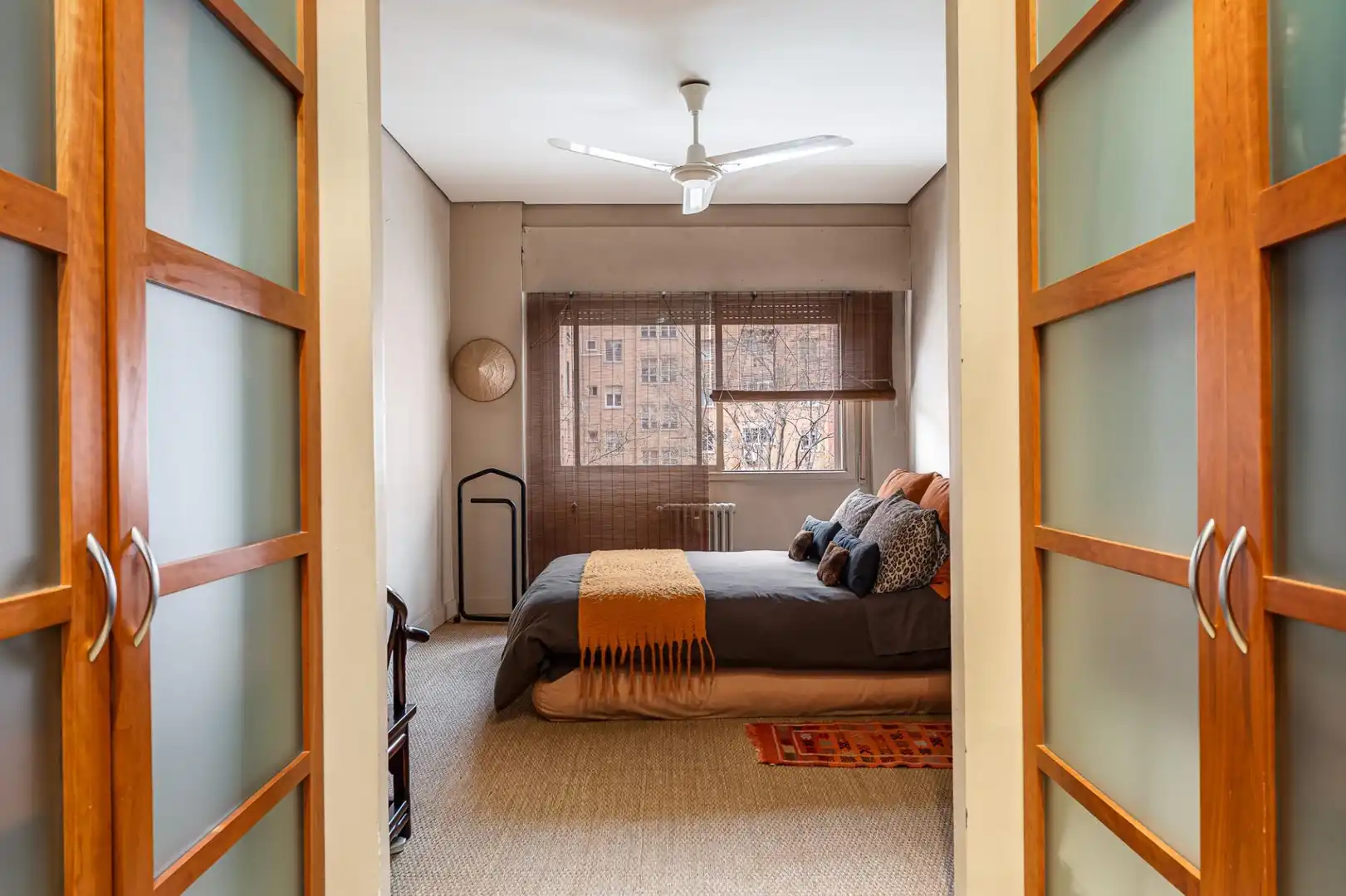Schlafzimmer von Wohnung zum Verkauf in Madrid mit Klimaanlage und Abstellraum