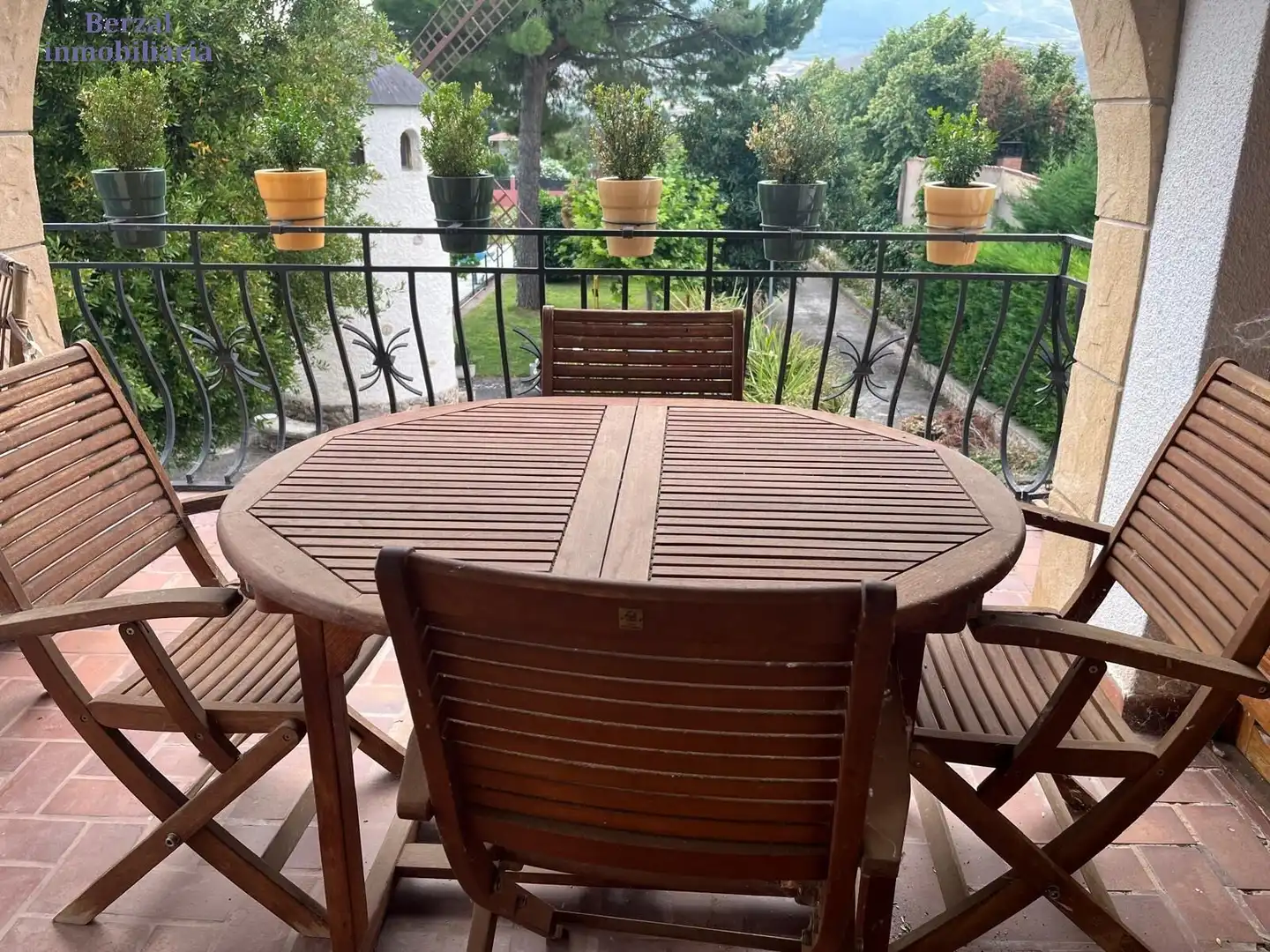 Terrassa de Casa o xalet en venda en Nalda amb Jardí privat, Terrassa i Traster