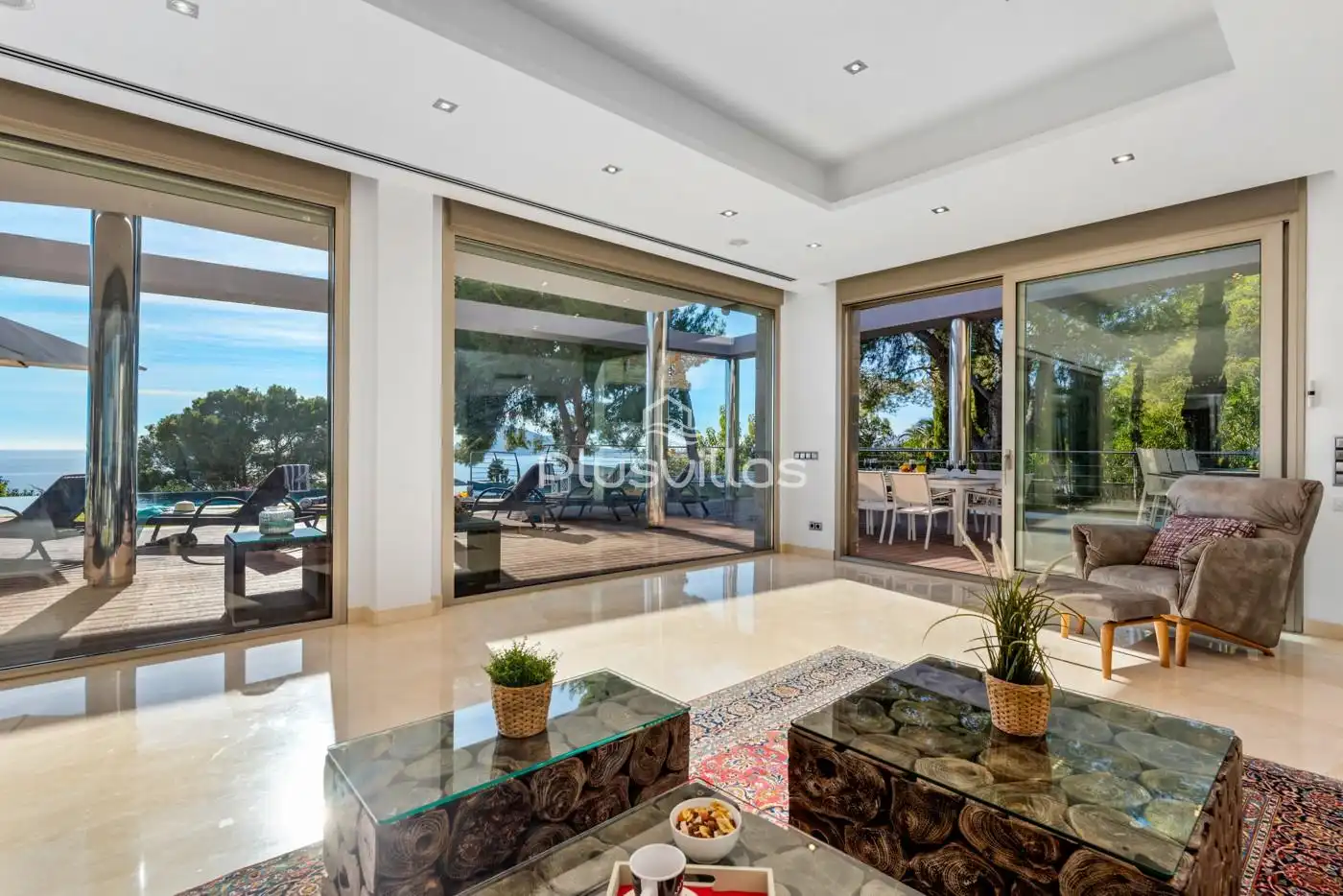 Sala de estar de Casa o chalet en venta en Altea
