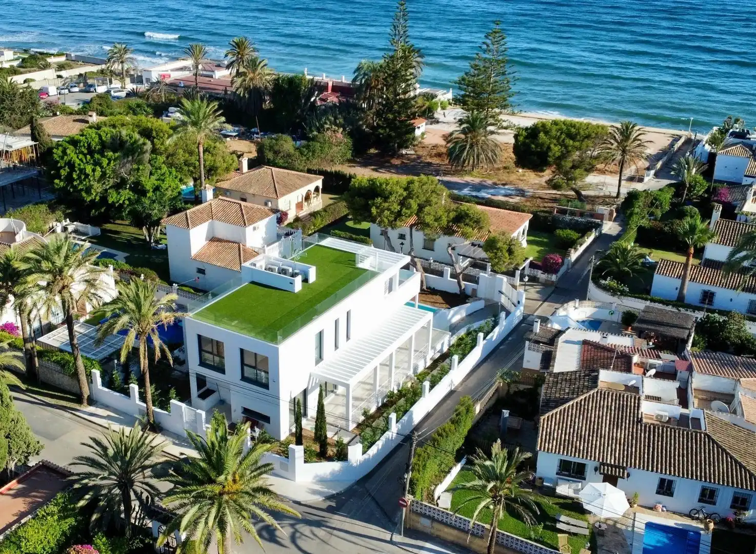 Villa mit Pool zum Verkauf in Elviria - Cabopino, imagen 4