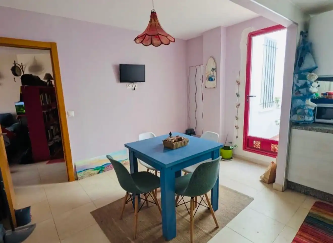 Dining room of Flat for sale in Dénia  with Air Conditioner, Heating and Terrace