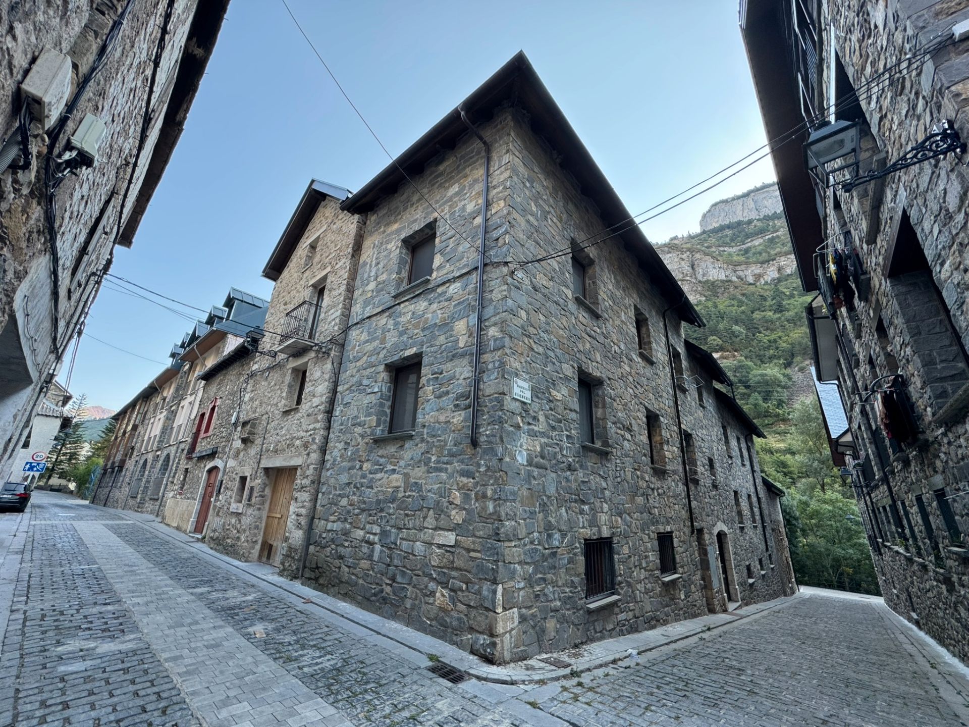 Exterior view of Apartment for sale in Canfranc  with Heating, Parquet flooring and Storage room