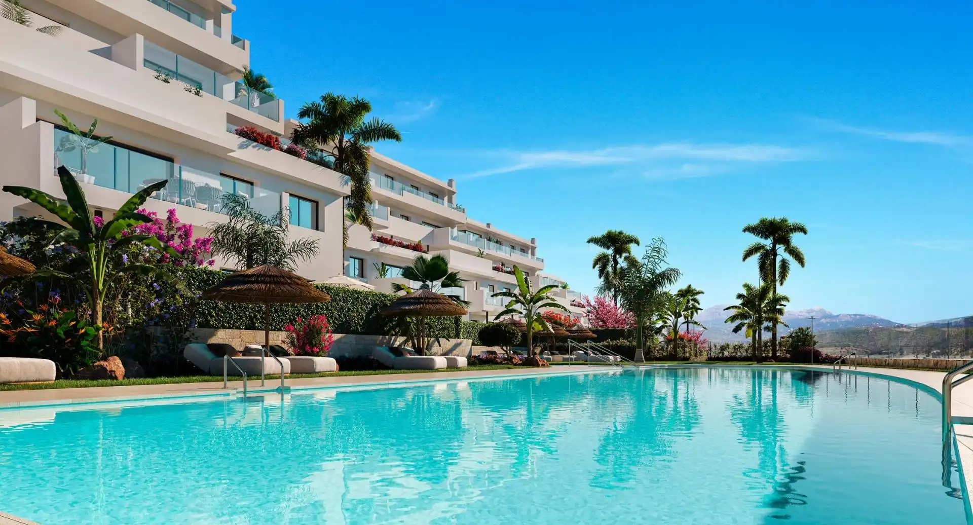 Apartment mit Pool zum Verkauf in Casares Golf - Casares del Sol