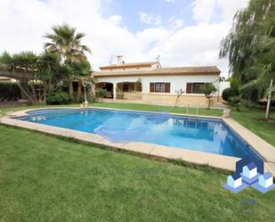 Jardí de Casa o xalet en venda en Lorca amb Aire condicionat, Terrassa i Piscina