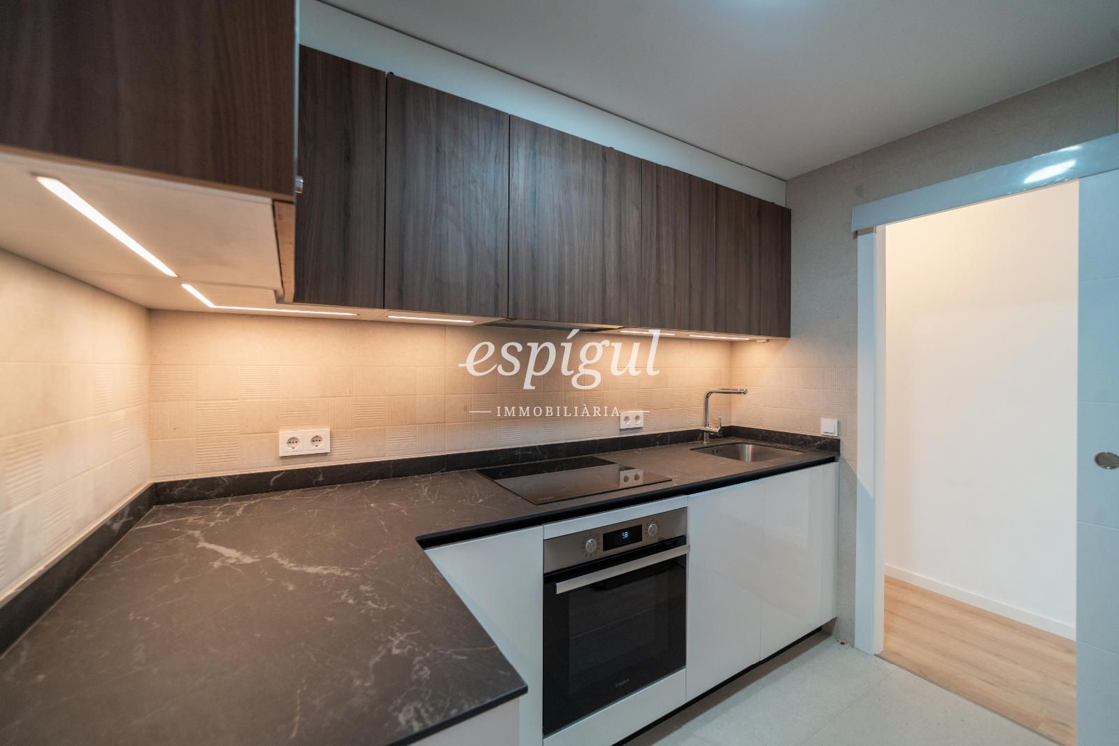 Kitchen of Flat for sale in Calonge i Sant Antoni  with Heating, Private garden and Parquet flooring